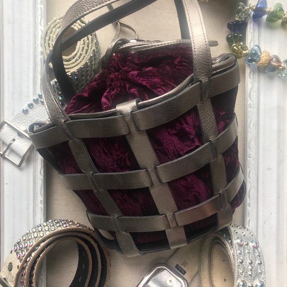 Just Campagne Bags Parisian Just Campagne French Basket Handbag